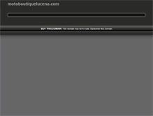 Tablet Screenshot of motoboutiquelucena.com